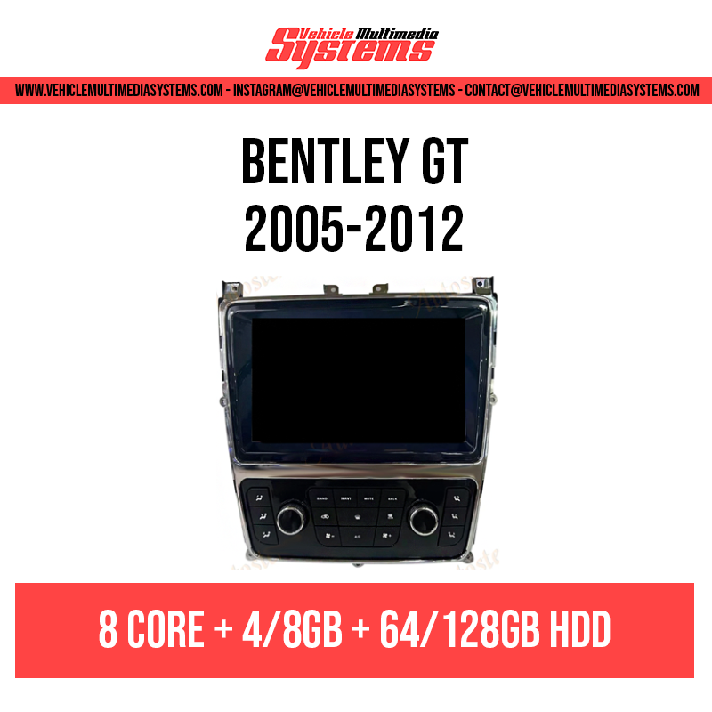 Bentley GT | 2005-2012 | Android Screen