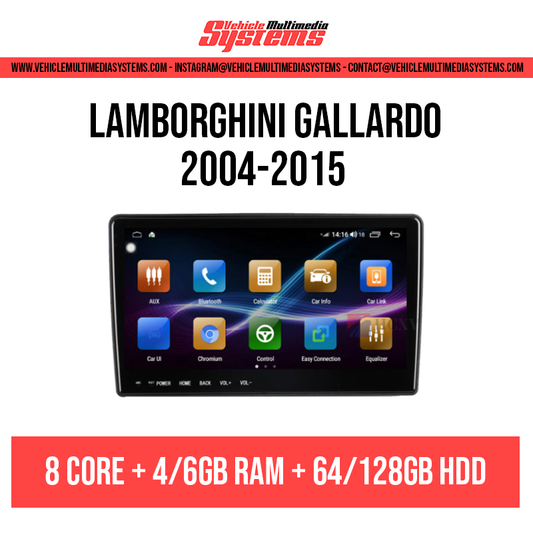 Lamborghini Gallardo | 2004-2015 | Android Screen