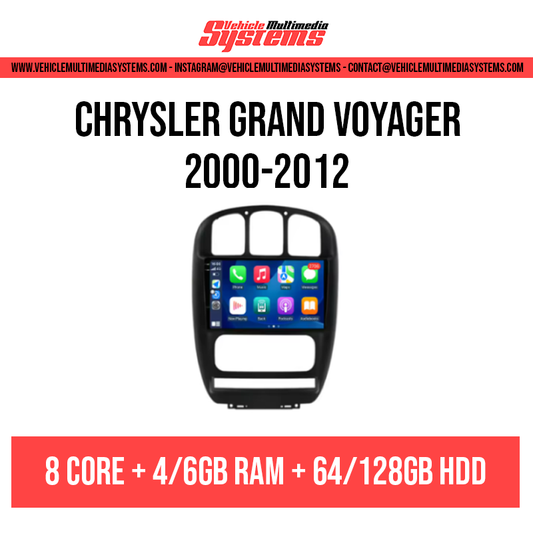 Chrysler Grand Voyager  | 2000-2012 | Android Screen