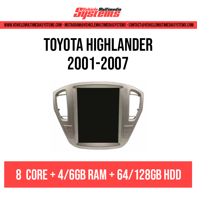 Toyota Highlander | 2001-2007 | Android Screen