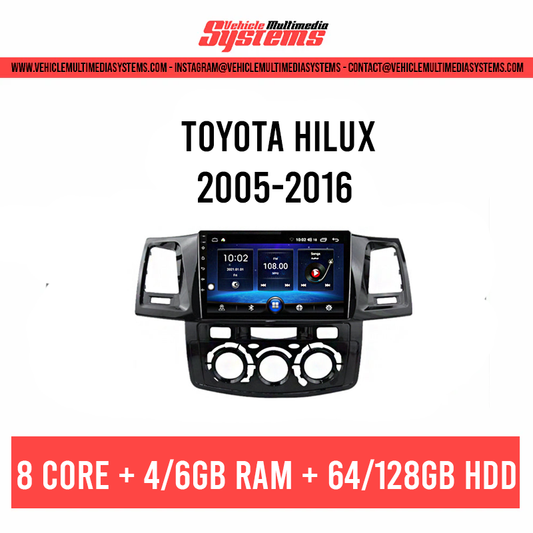 Toyota Hilux | 2005-2016 | Android Screen