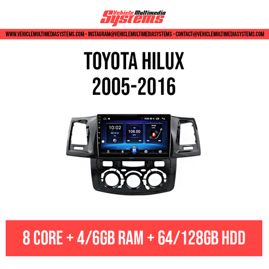 Toyota Hilux | 2005-2016 | Android Screen
