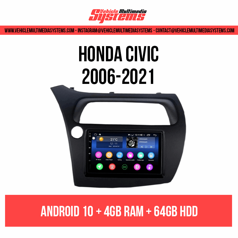 Honda Civic | 2006-2012 | Android Screen VMS