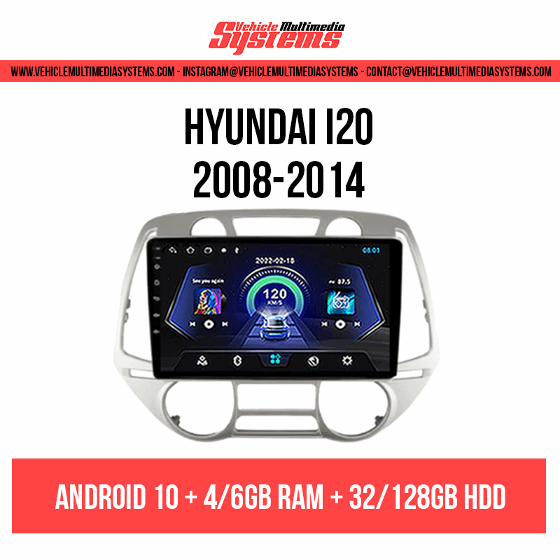 Hyundai i20 | 2008-2014 | Android Screen VMS