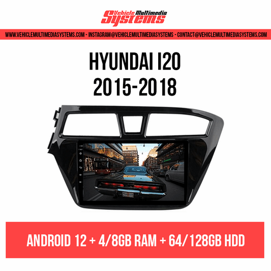 Hyundai i20 | 2015-2018 | Android Screen VMS