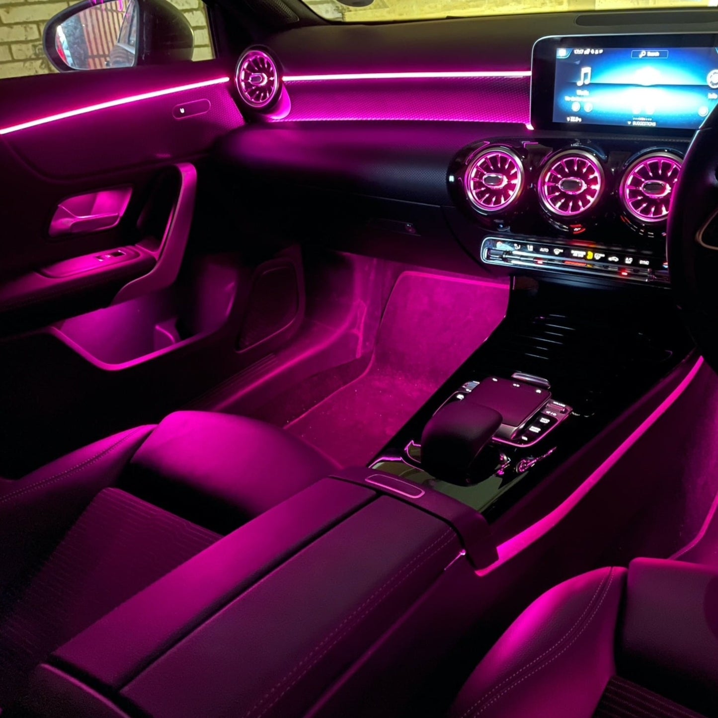 Mercedes-Benz Clase A/B/CLA | W177 W118 W247 | Kit de iluminación ambiental 