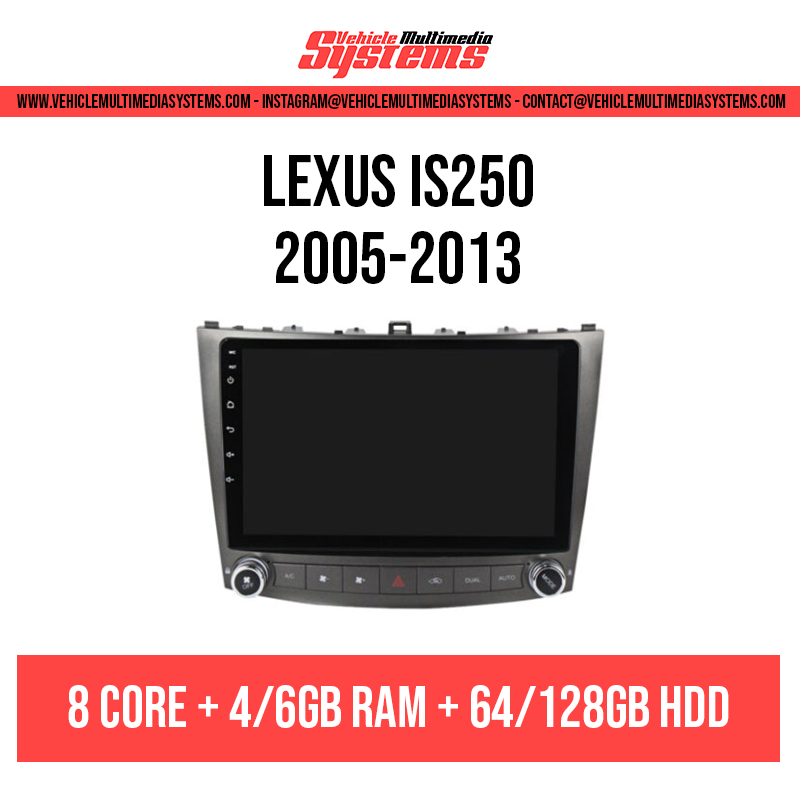 Lexus IS 250 | 2005-2013 | Pantalla Android