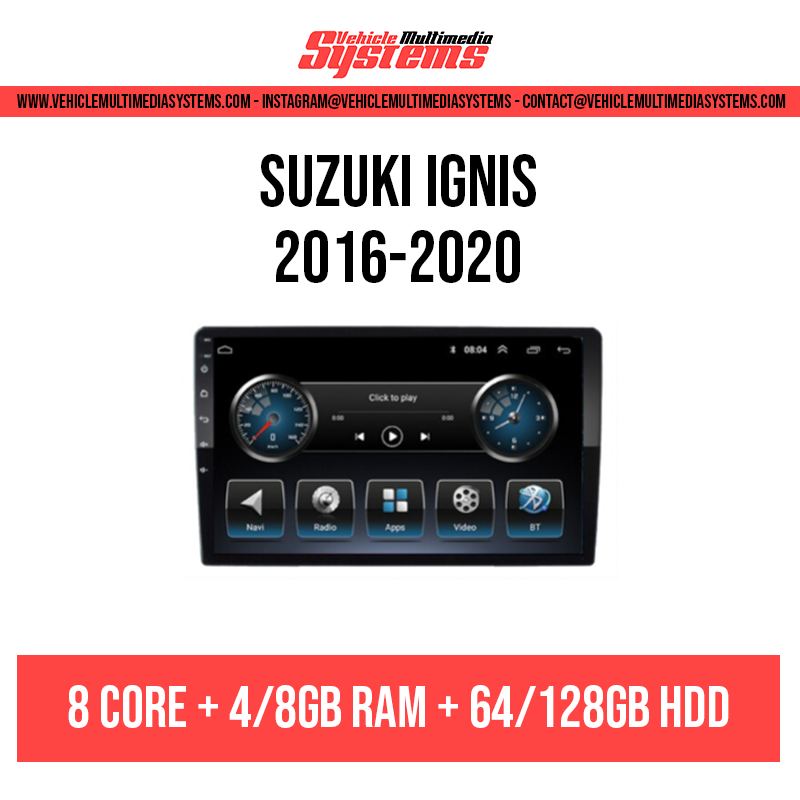 Suzuki Ignis | 2016-2020 | Android Screen– Vehicle Multimedia Systems