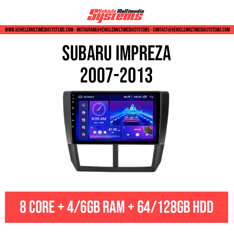 Subaru Impreza | 2007-2013 | Android Screen