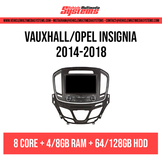 Vauxhall/Opel Insignia | 2014-2018 | Android Screen