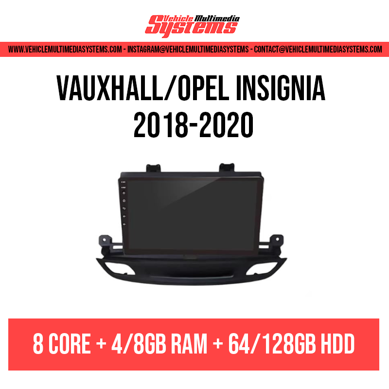 Vauxhall/Opel Insignia | 2018-2020 | Android Screen