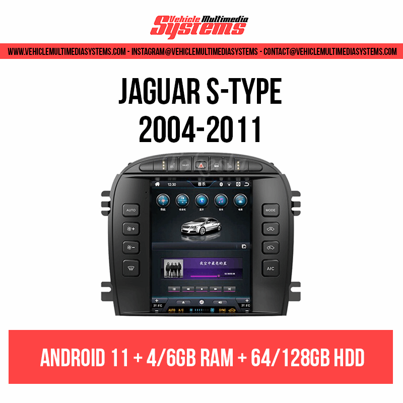 Jaguar S-Type | 2004-2011 | Android Screen VMS