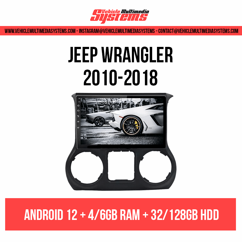 Jeep Wrangler | 2010-2018 | Android Screen VMS