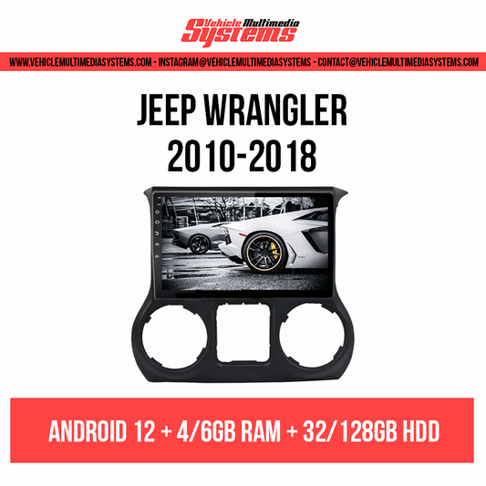 Jeep Wrangler | 2010-2018 | Android Screen VMS