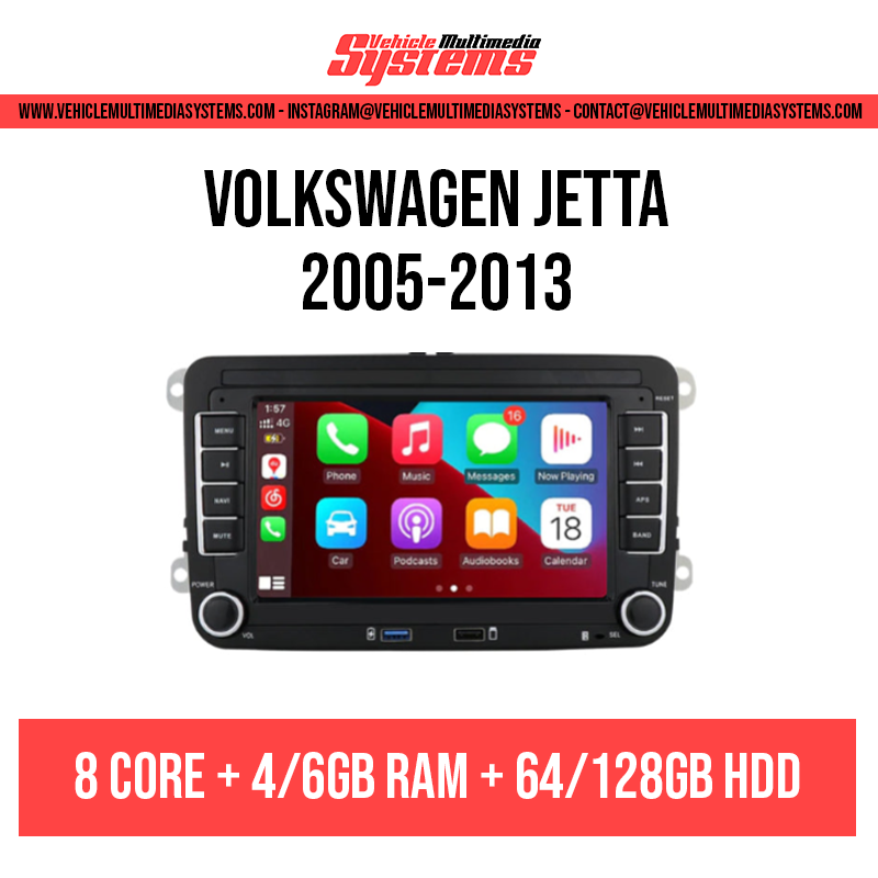 Volkswagen Jetta | 2005-2013 | Pantalla Android