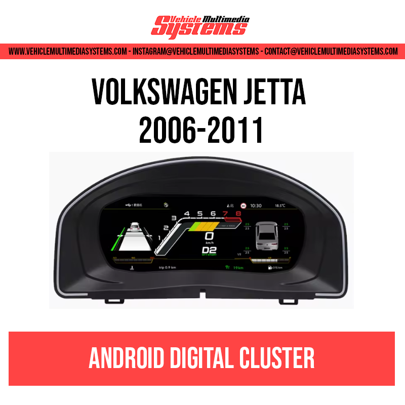 Volkswagen Jetta | 2006-2011 | Digital Cluster