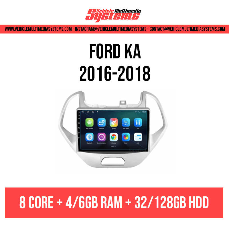 Ford KA | 2016-2018 | Pantalla de Android