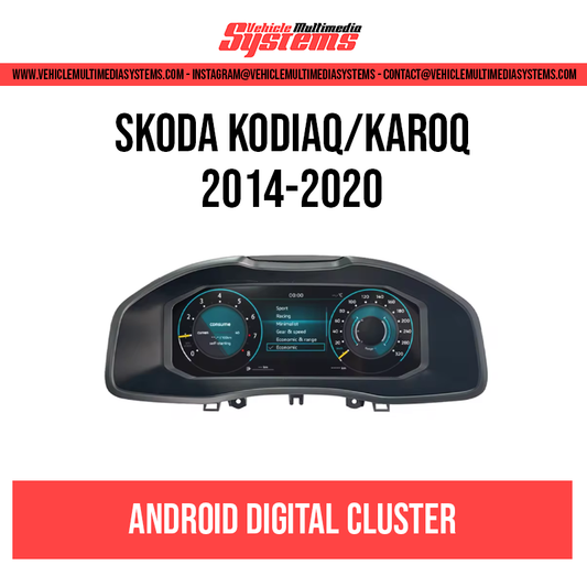 Skoda Kodiaq/Karoq | 2014-2020 | Digital Cluster