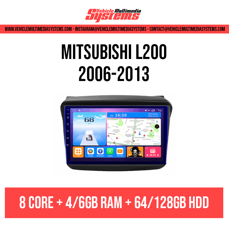 Mitsubishi L200 | 2006-2015 | Android Screen