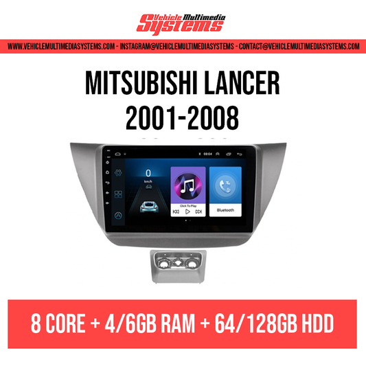 Mitsubishi Lancer EVO | 2001-2008 | Android Screen