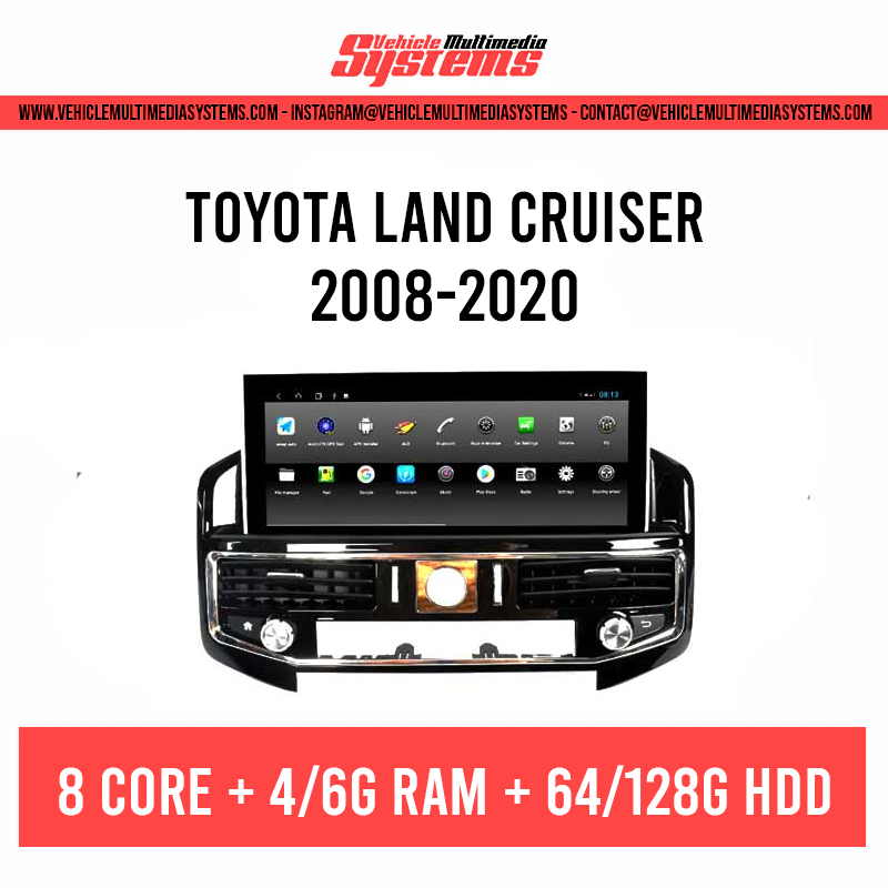 Toyota Land Cruiser | 2008-2020 | Pantalla Android