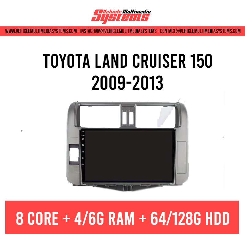 Toyota Land Cruiser 150 (Prado) | 2009-2013 | Pantalla Android