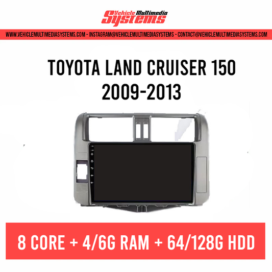 Toyota Land Cruiser 150 (Prado) | 2009-2013 | Android Screen