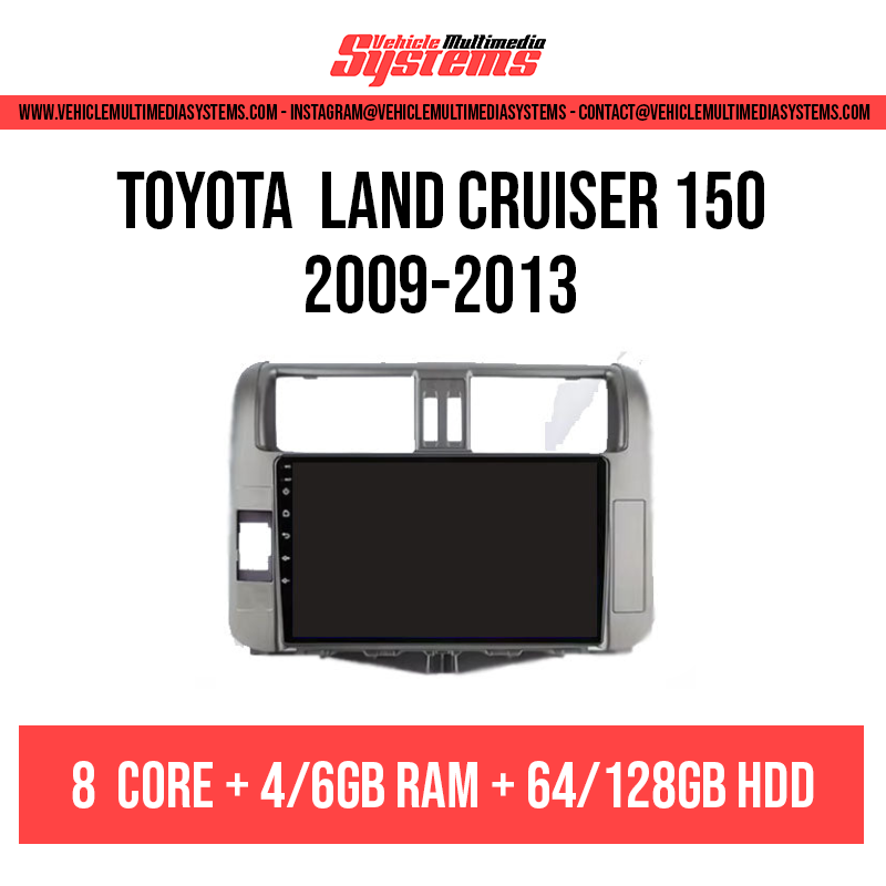 Toyota Land Cruiser 150 (Prado) | 2009-2013 | Pantalla Android