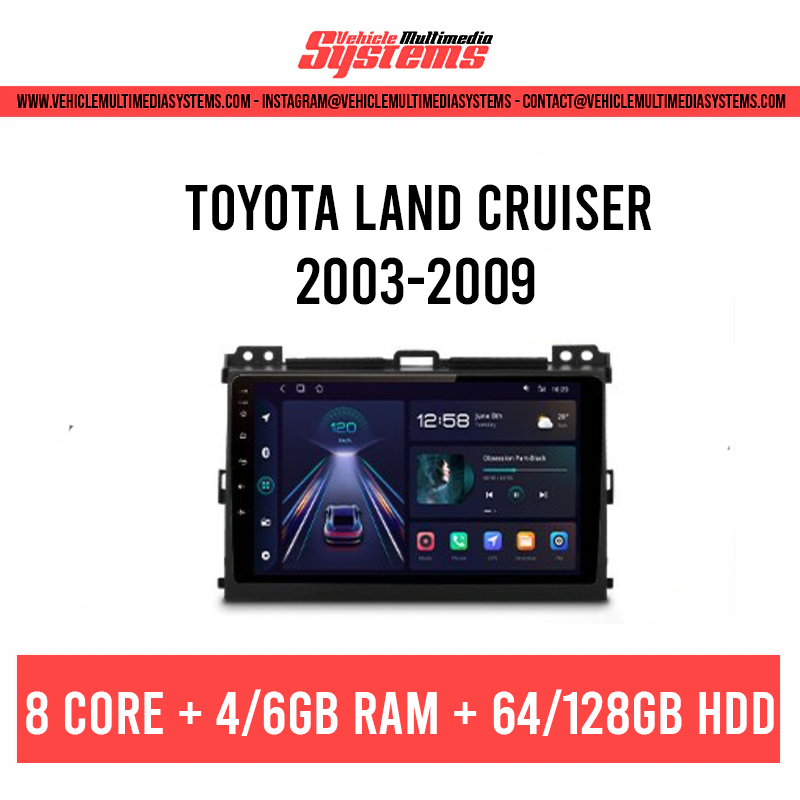 Toyota Land Cruiser | 2003-2009 | Pantalla Android