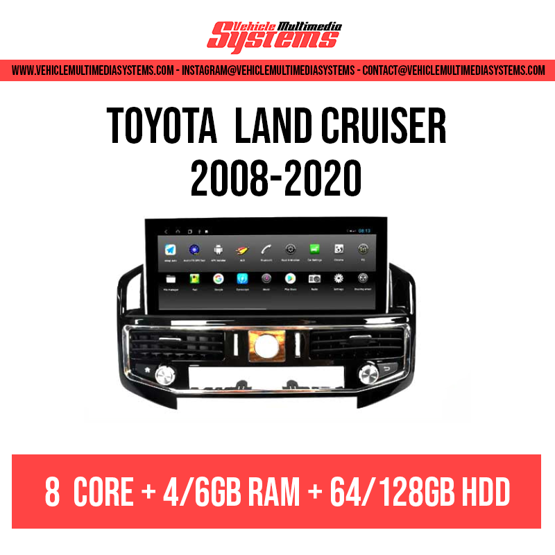 Toyota Land Cruiser | 2008-2020 | Android Screen