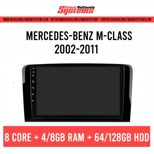 Mercedes-Benz M-Class | 2002-2011 | Android Screen