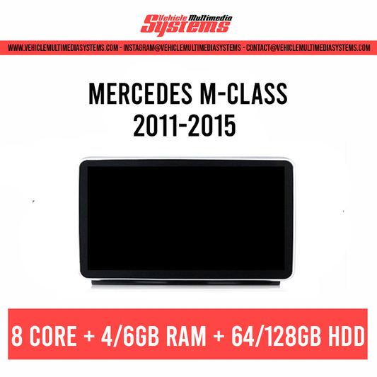 Mercedes-Benz M-Class | 2011-2015 | Android Screen