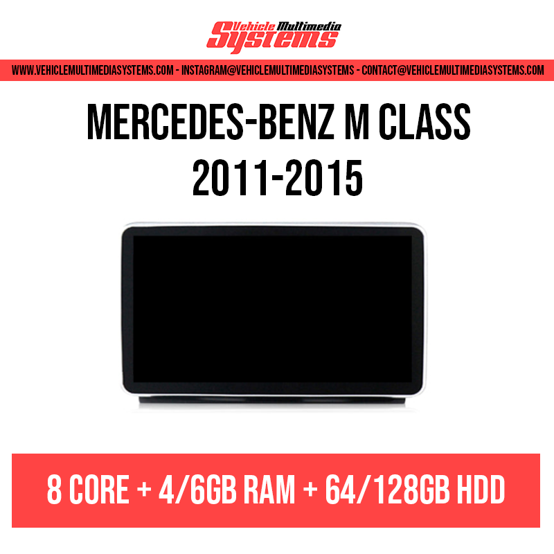 Mercedes-Benz M-Class | 2011-2015 | Android Screen– Vehicle Multimedia ...