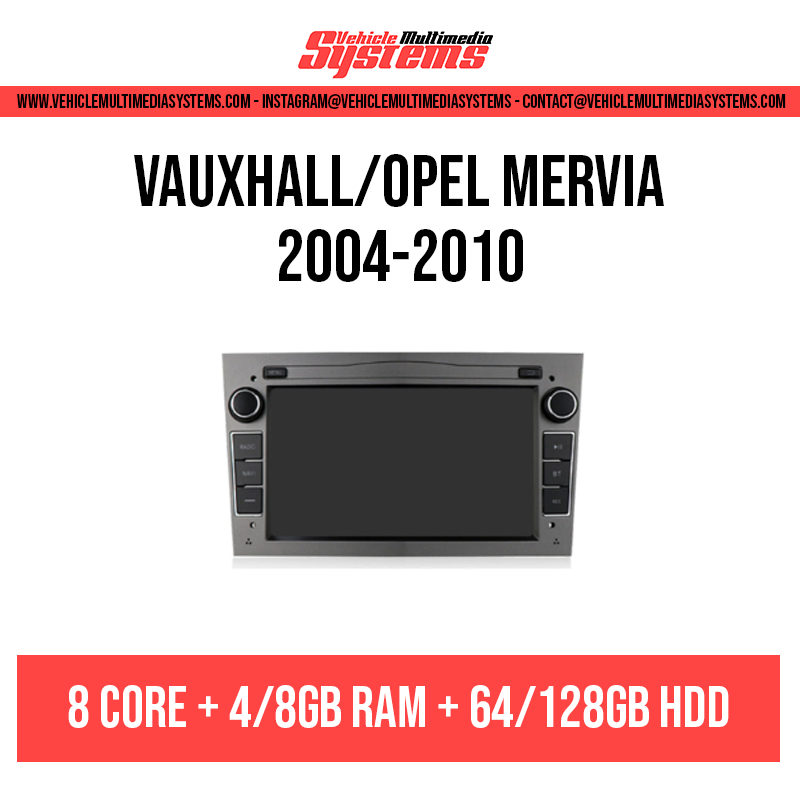 Vauxhall Meriva | 2004-2010 | Pantalla Android