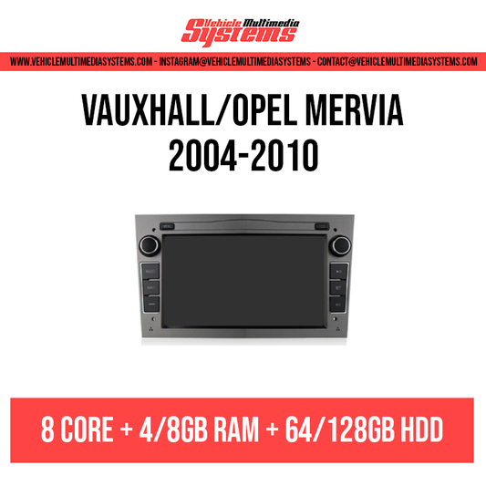 Vauxhall/Opel Meriva | 2004-2010 | Android Screen