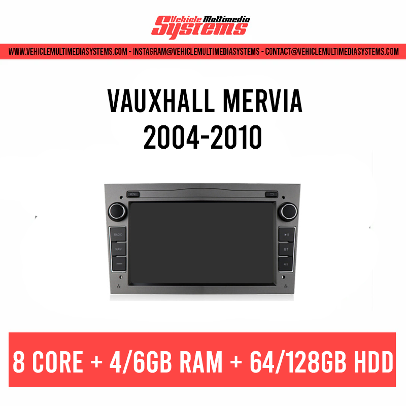 Vauxhall Meriva | 2004-2010 | Pantalla Android