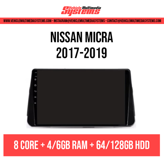 Nissan Micra | 2017-2019 | Android Screen