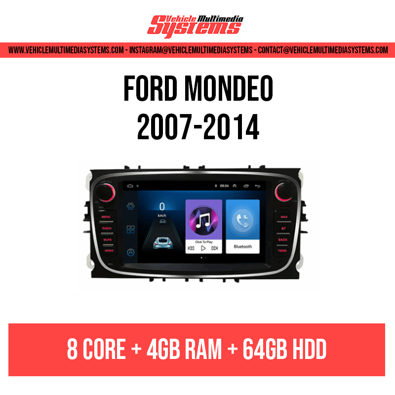 Ford Mondeo | 2007-2014 | Pantalla Android