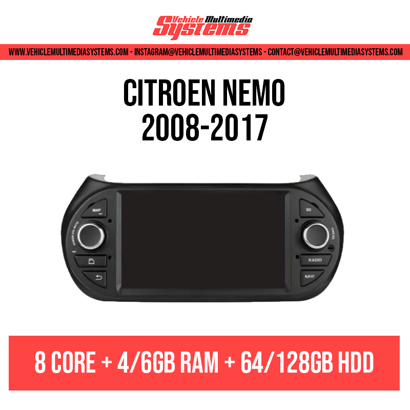 Citroen Nemo | 2008-2017 | Android Screen
