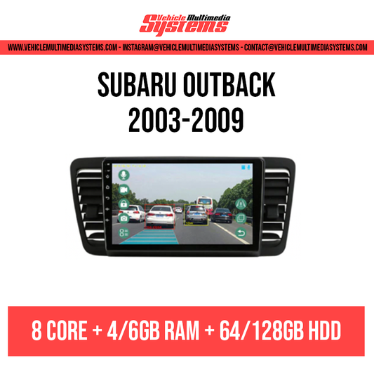 Subaru Outback | 2003-2009 | Android Screen