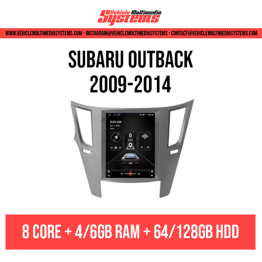 Subaru Outback | 2009-2014 | Android Screen | Tesla Style