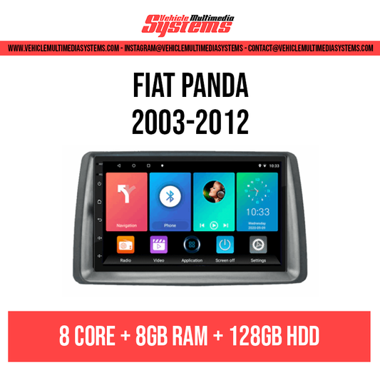 Fiat Panda | 2003-2012 | Android Screen