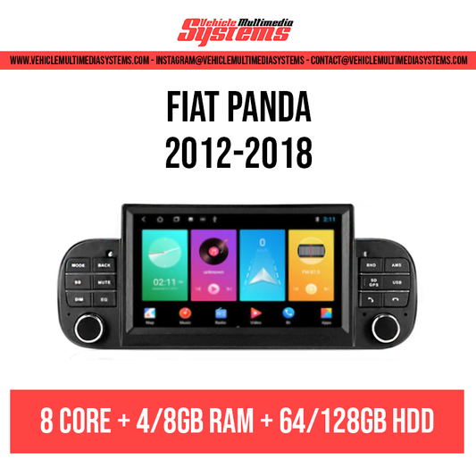 Fiat Panda | 2012-2018 | Android Screen