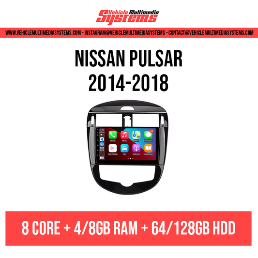 Nissan Pulsar | 2014-2018 | Android Screen