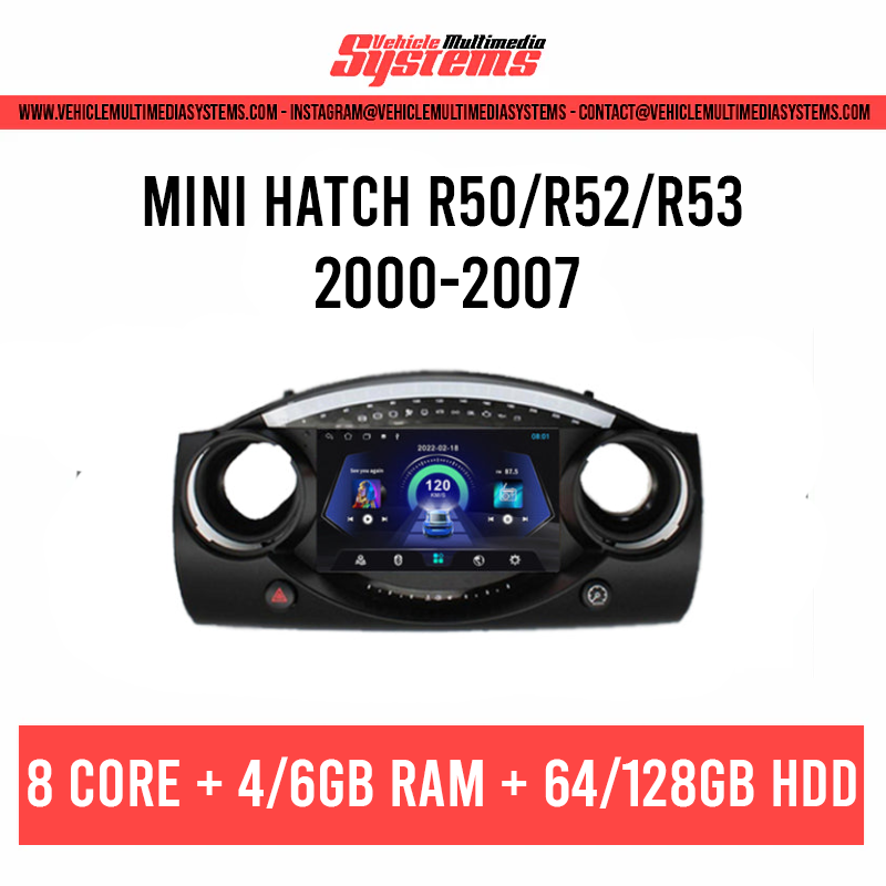 MINI Hatch Cooper R50 R52 R53 | 2000-2007 | Pantalla Android