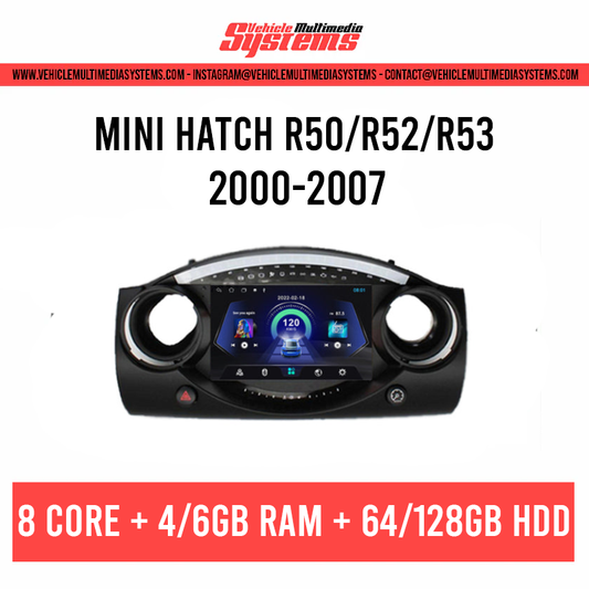 MINI Hatch Cooper R50 R52 R53 | 2000-2007 | Android Screen