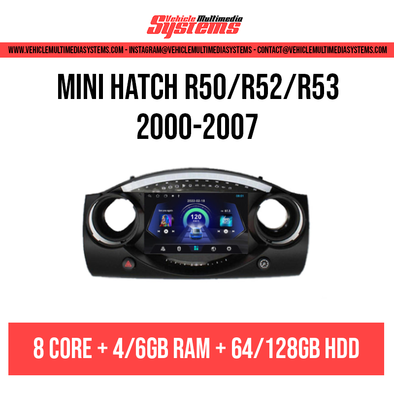 MINI Hatch Cooper R50 R52 R53 | 2000-2007 | Android Screen
