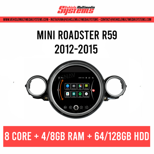 MINI Roadster R59 | 2012-2015 | Android Screen
