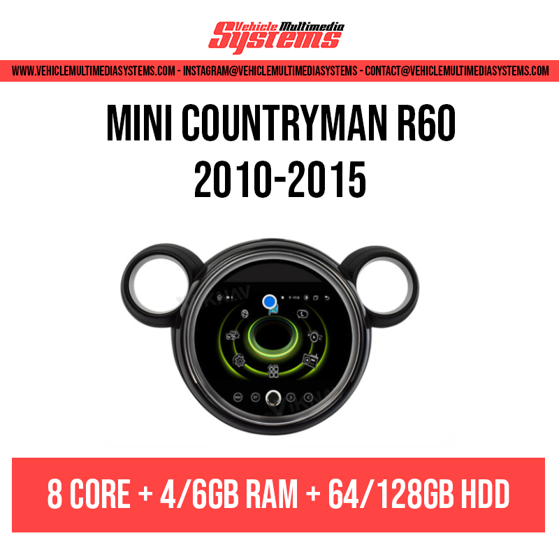 MINI Countryman R60 | 2010-2015 | Pantalla Android