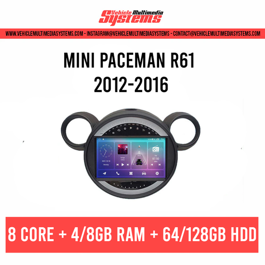 MINI Paceman R61 | 2012-2016 | Android Screen